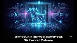 Celebrity 34. Emotet Malware | Cyber Security Objective | Cryptography | Computer Science Engineering Profile