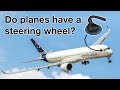 Do PLANES have a STEERING WHEEL? All about NOSE WHEEL STEERING