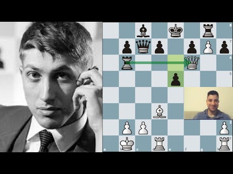 سلسلة مباريات دولية 2 اول فوز لفيشير على ميخائيل تال كان في عام 1961 وكان بتضحية وزير جريئة