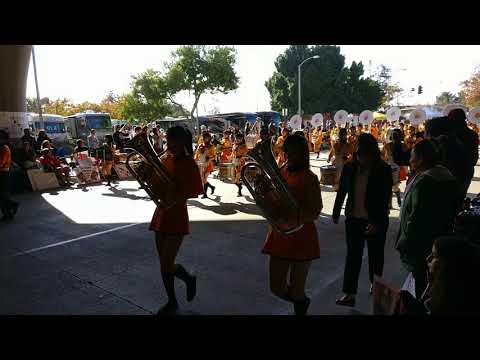 Kyoto Tachibana High School Green Band 2018 Rose Parade - Final stretch