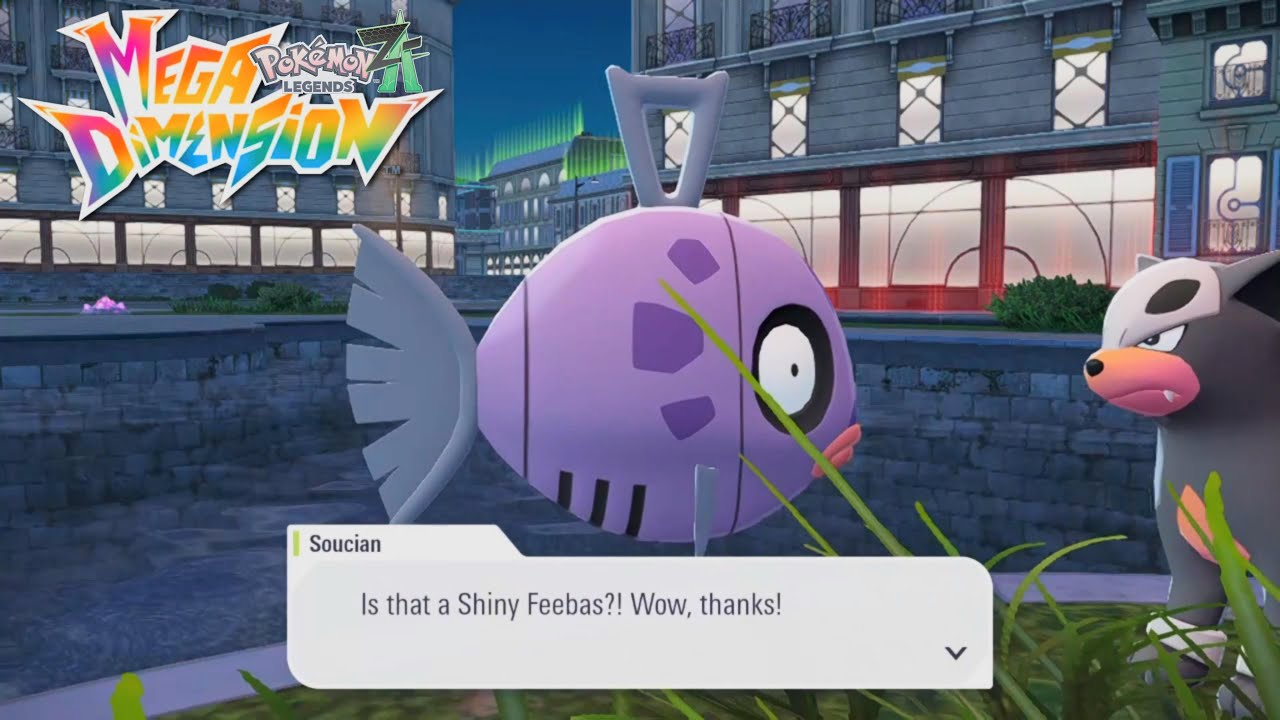 What happen if give them Shiny? Feebas's New Friends SM160 - Legends Z ...