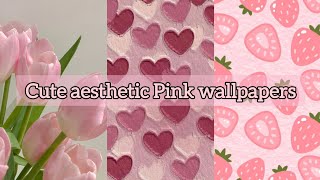 💗Cute & aesthetic pink colour wallpapers for girls 💗 |#trendingvideo #viralvideo #aesthetic #cute screenshot 1