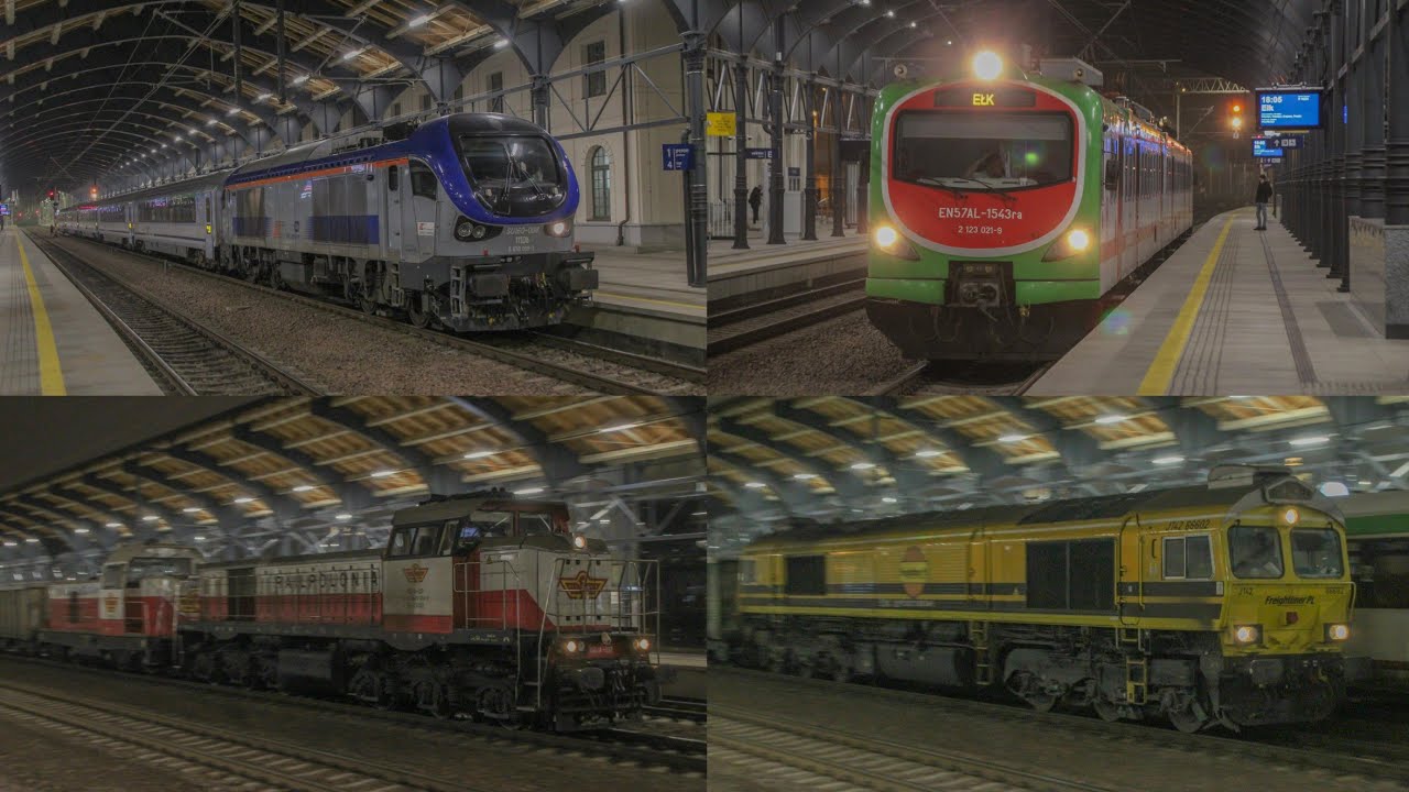 Pociągi na stacji Białystok