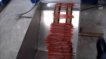 Automatic flexible U shape plastic drinking straw making bending machine