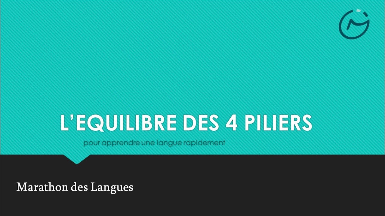 4 pillars of success for learning a language - YouTube