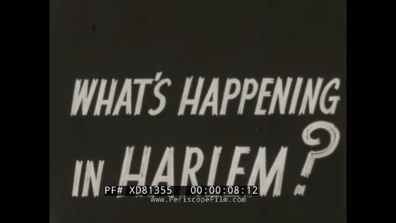 «ЧТО ПРОИСХОДИТ В ГАРЛЕМЕ?» 1949 ПОСЛЕДСТВИЯ ВЕЛИКОЙ МИГРАЦИИ В НЬЮ-ЙОРКЕ, ЗЛОУПОТРЕБЛЕНИЯ ПОЛИЦИ...