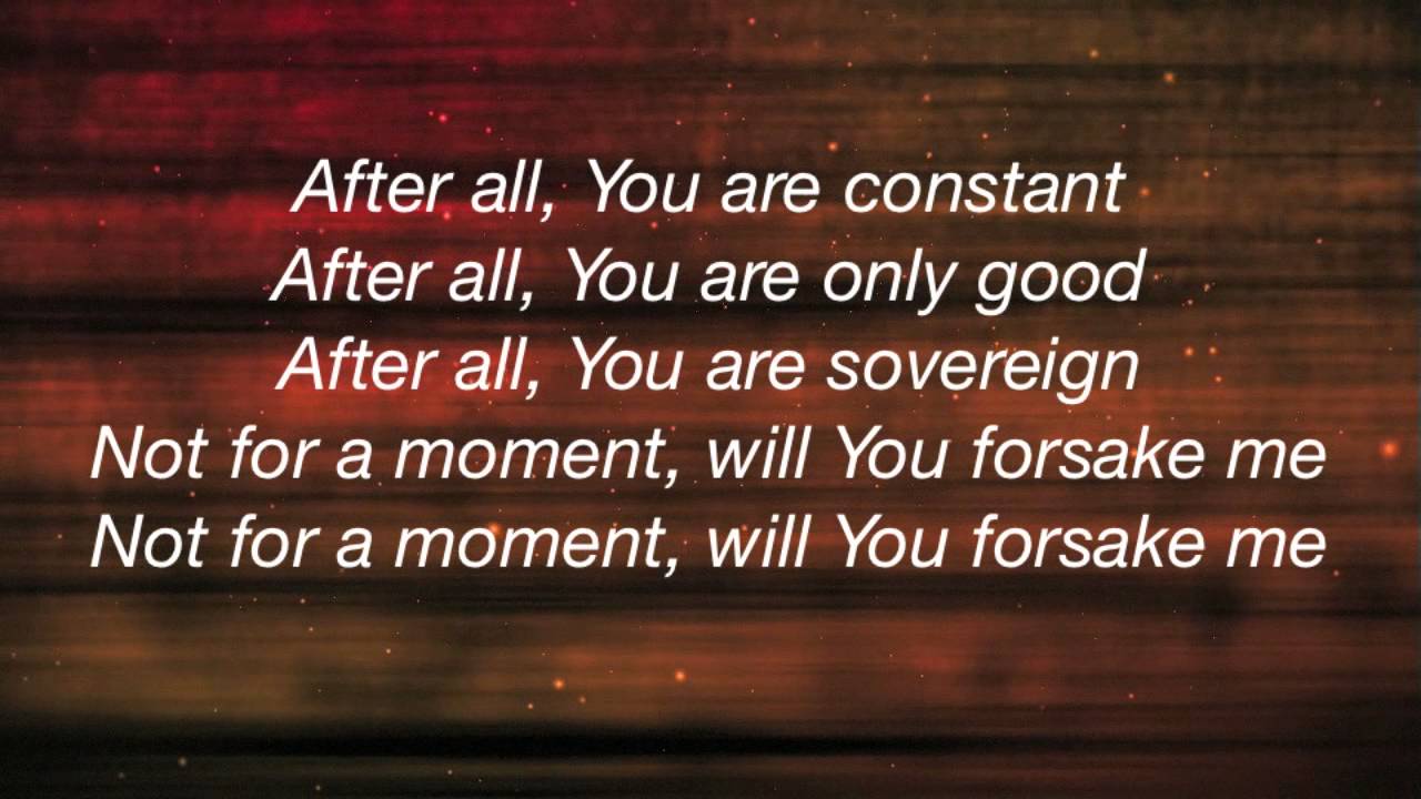 Meredith Andrews - Not For a Moment (After All) (with lyrics)