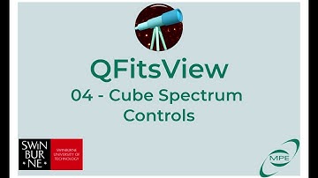QFitsView 04 - Cube Spectrum Controls