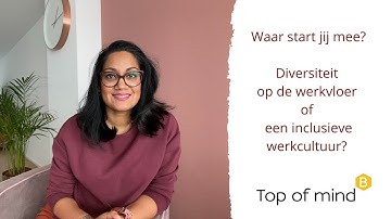 Diversiteit of Inclusie?