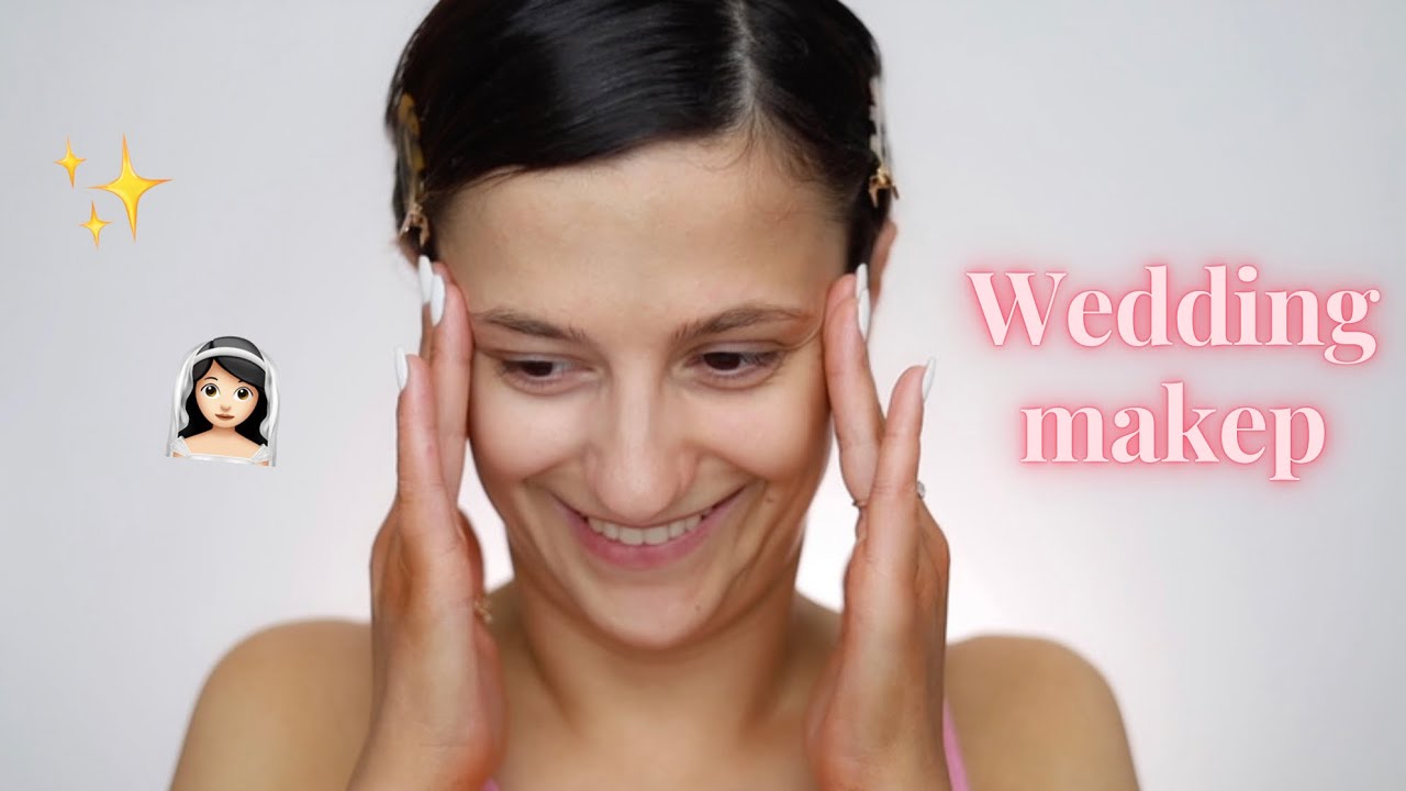 Wedding makeup trial! This was hard!