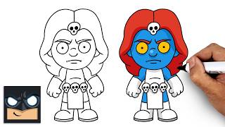 how draw mystique xmen