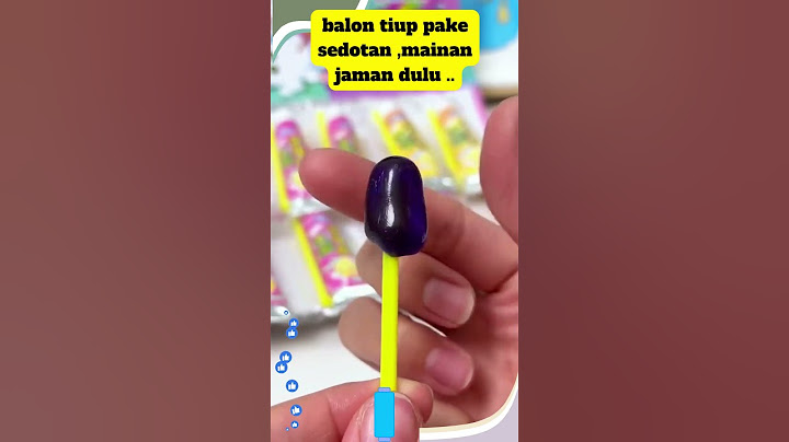 BALON TIUP SEDOTAN ,mainan balon jadul #shorts