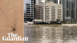 Flash flooding in Oman and UAE hit by heaviest rainfall in 75 years