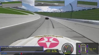 (rfactor) #87 Jonatas Berto INCAR CAMERA - Kansas (Nascar LGM)
