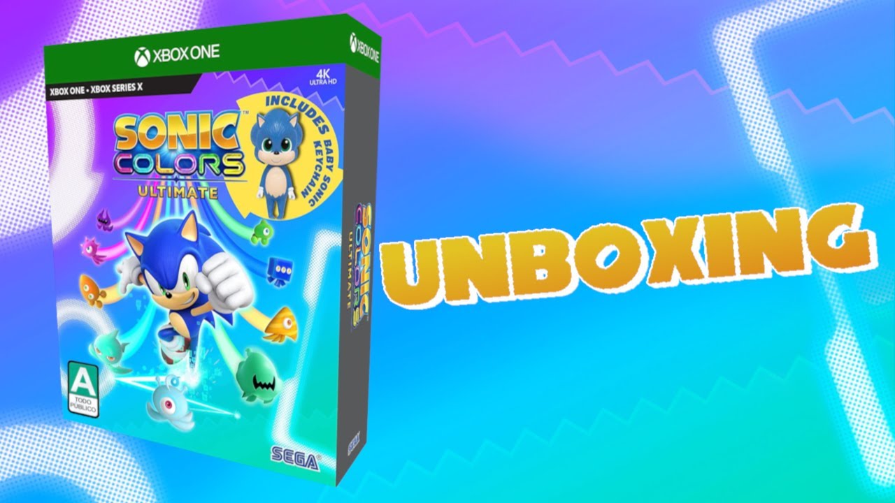 UNBOXING Sonic Colors Ultimate Launch Edition (Xbox Series X