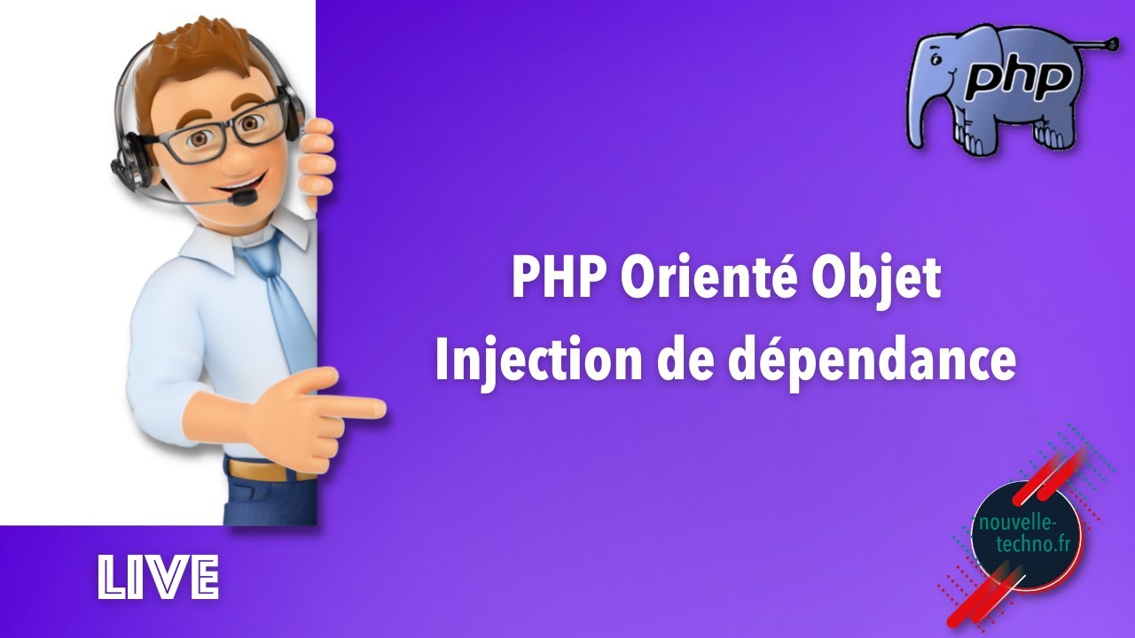 5 Live Coding PHP Orient Objet Injection De D pendance YouTube 5 live coding php orient objet injection de d pendance youtube