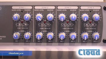 Infocomm15 - Introducing 46/120 4-Zone Mixer Amplifier