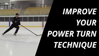 Improve Your Power Turns: Power Turn Skill Stack | Apex Hockey