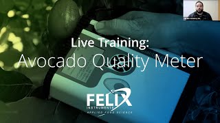 Avocado Quality Meter Live Training