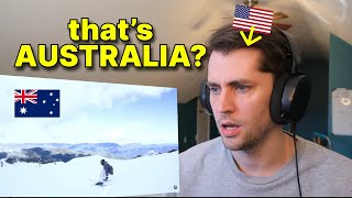 American reacts to Australia's Top 5 Ski Resorts