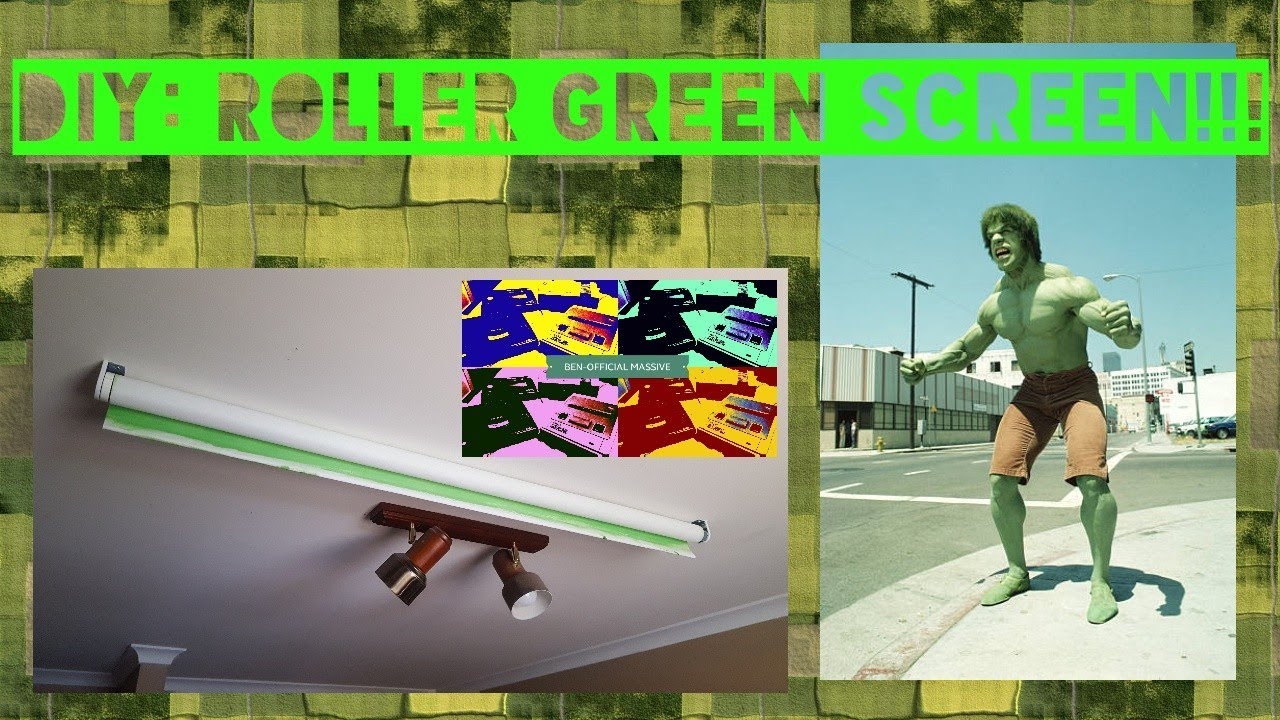 DIY Roller Green Screen! By B.O.M. 2018 YouTube