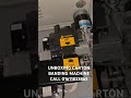 UNBOXING CARTON BANDING MACHINE #bd #machine #banding