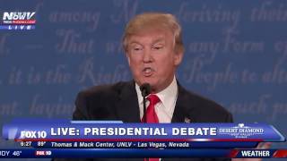 Final Presidential Debate - Immigration Topic- FNN