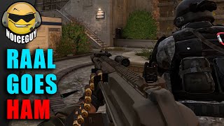 THE RAAL aka Full Auto Railgun // Modern Warfare 2 RAAL Gameplay