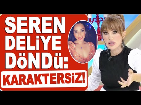 Seren Serengil'in sesi bir anda yükseldi, ağzına geleni saydırdı!!!