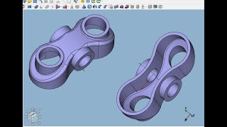 FreeCAD.#54. Верстак "Part". Часть 10. Чтобы панель инструментов не исчезала..Пример создания модели