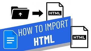 How to Import HTML in Google Docs