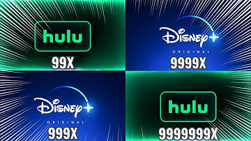 Hulu Intro And Disney Plus Intro Getting 999999X Speed