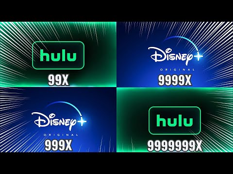 Hulu Intro And Disney Plus Intro Getting 999999X Speed