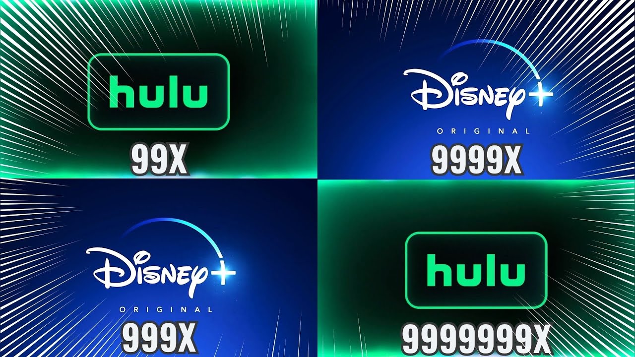 Hulu Intro And Disney Plus Intro Getting 999999X Speed