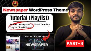 ✨ Newspaper WordPress Theme Tutorial [PART-4]🔥: Newspaper 12 Cloud Template (tagDiv Cloud Library)