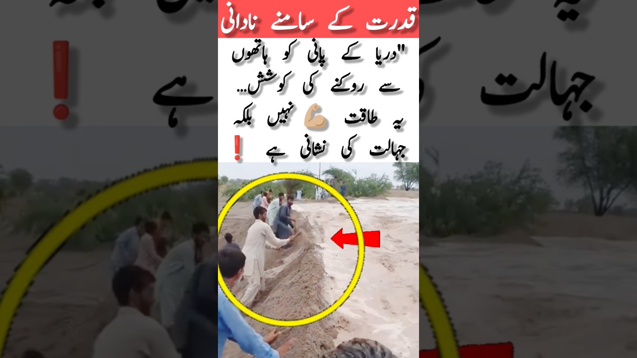 Flood Cannot Be Stopped by Hands – Reality of Nature