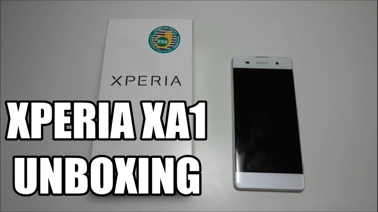 Sony Xperia XA1 and Sony Xperia XA - Unpacking and Comparison