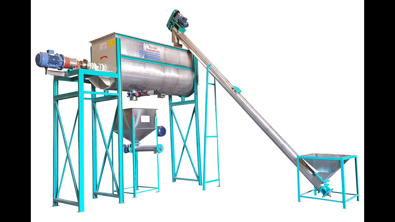 Ribbon Blender with Packing System / Manufacturer / Varahi Industries