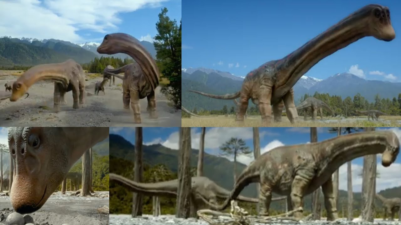 Ancient Earth: Dinosaurs of the Frozen Continent [2021] - Titanosaur Screen Time