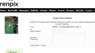 Social Networks - FrenPix.com - Join Free - Make Money Online screenshot 4