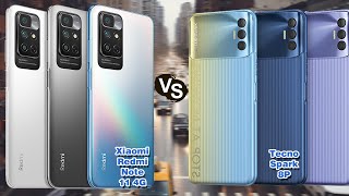 Xiaomi Redmi Note 11 4G VS Tecno Spark 8P | Tecno Spark | Redmi Note | iCompare