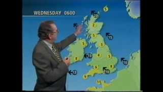 BBC Weather 2nd November 1993
