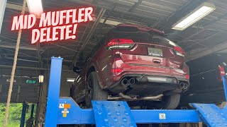 MY TRACKHAWK JEEP MUFFLER DELETE *SOUNDS CRAZY*