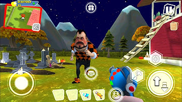 Dark Riddle Version 8.0.0 Halloween ( Mod Skin Black-Orange ) Part 134