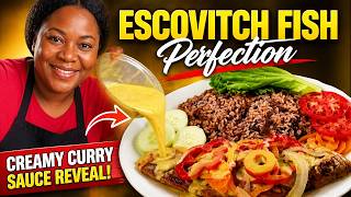✅Escovitch Fish Perfection: Creamy Curry Sauce Reveal!