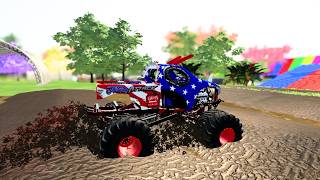 Information Drag Racing Monster Trucks in Deep Mud News