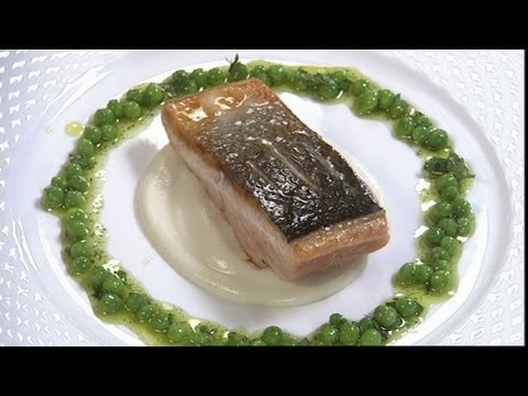 Sea Trout On Cauliflower Cream Part Gary Rhodes Cookery Year Bbc Food-11-08-2015