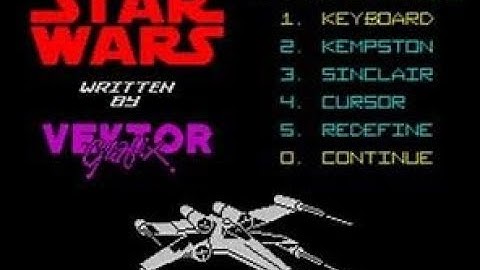 Star Wars Comparison - ZX Spectrum - Commodore 64 - Amstrad CPC 464 - BBC Micro