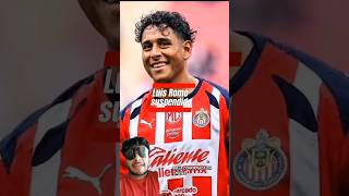 Luis Romo suspendido #futbol #refuerzo #guadalajara #chivas #ligamx #chivasrayadasdeguadalajara