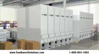Automated Hollow Core Carousels Storing Printing Plate Sleeves & Cylinders